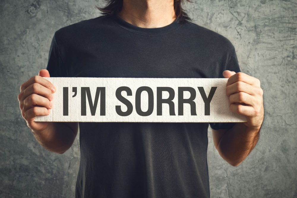 как правильно извиниться